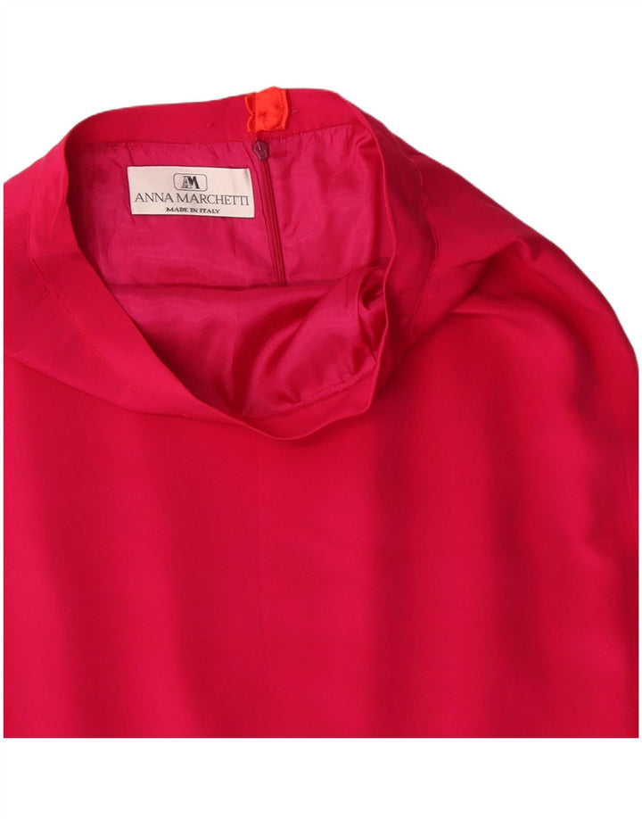 Vintage Damen Bleistiftrock W28 Mittelrosa