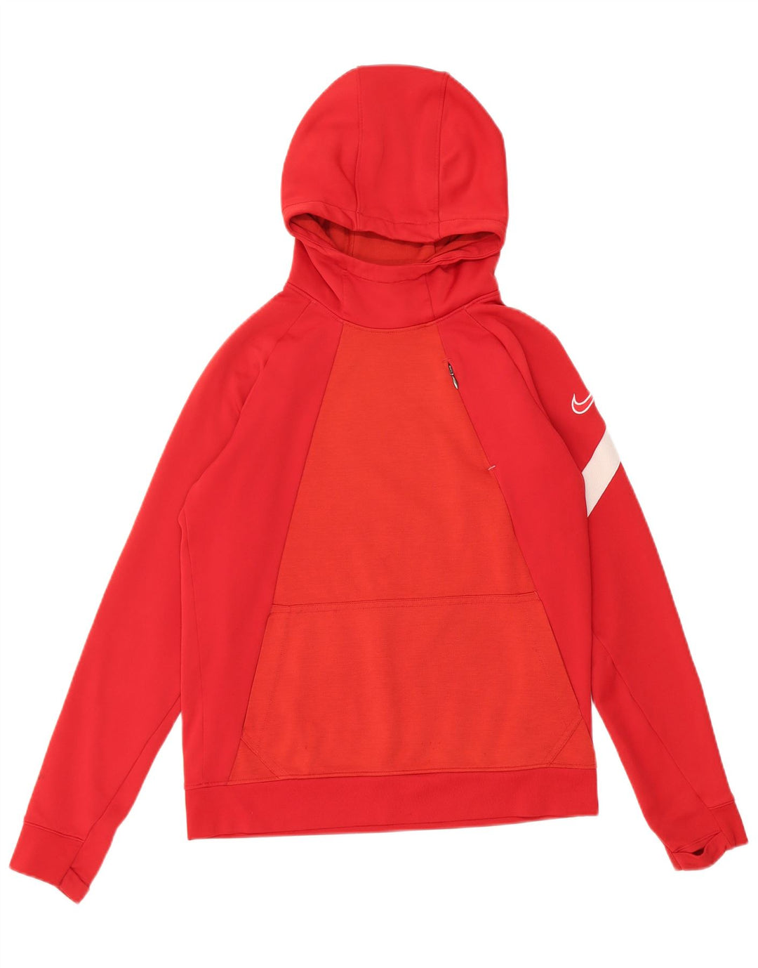 Nike Dri Fit Kapuzenpullover für Jungen, 12–13 Jahre, groß, rotes Polyester