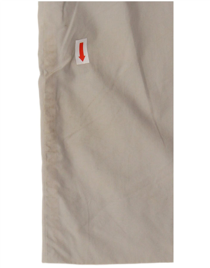 COS Damen Etuikleid EU 36 Small Graue geometrische Baumwolle