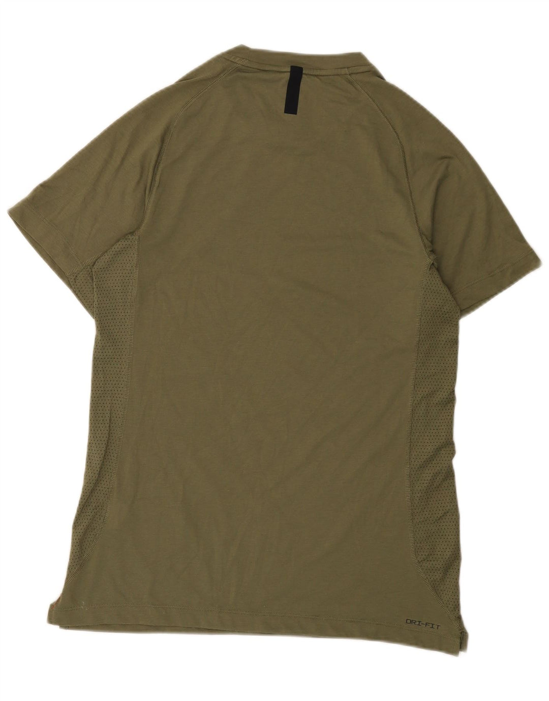 Nike Herren Dri Fit T-Shirt Top Medium Khaki Polyester