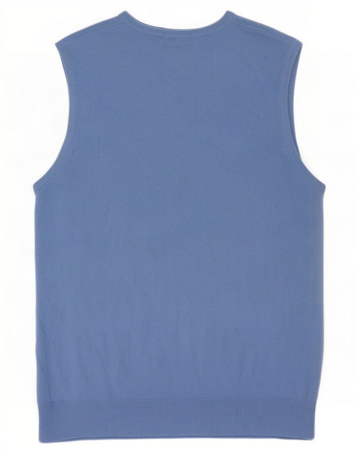 Marks & Spencer Herren-Tanktop „Harbor“ in Blau, Größe L, Acryl