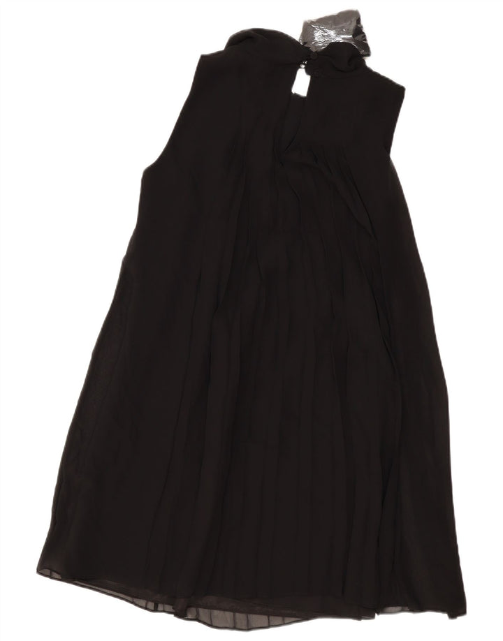 Coast Ärmelloses A-Linien-Kleid für Damen, UK 12, Mittelschwarz, Polyester