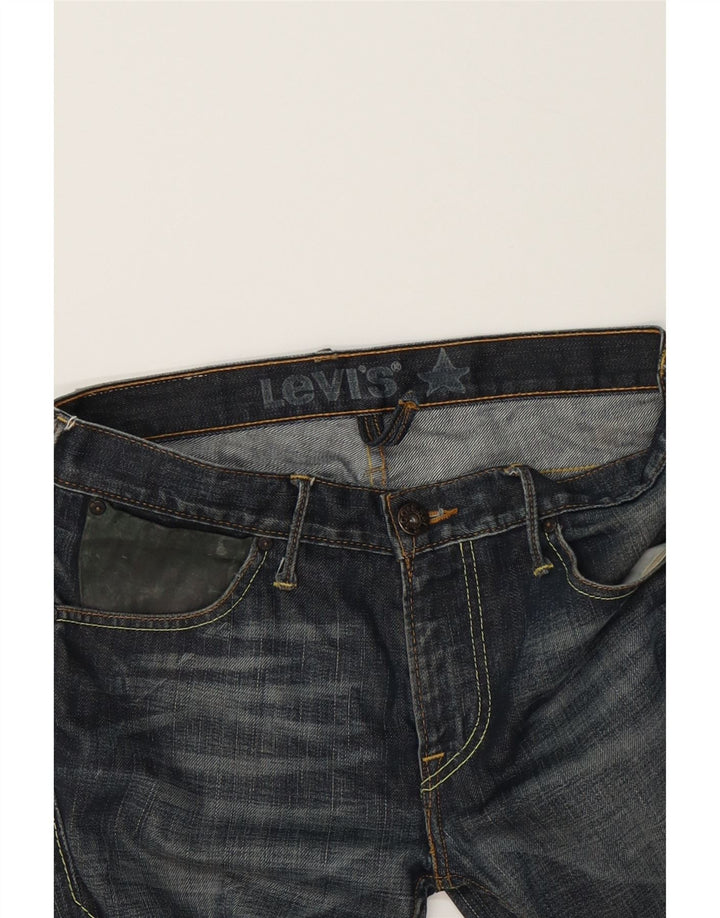 LEVI'S Mens Capri Jeans W32 L22 Navy Blue Cotton Vintage Levi's and Second-Hand Levi's from Messina Hembry 