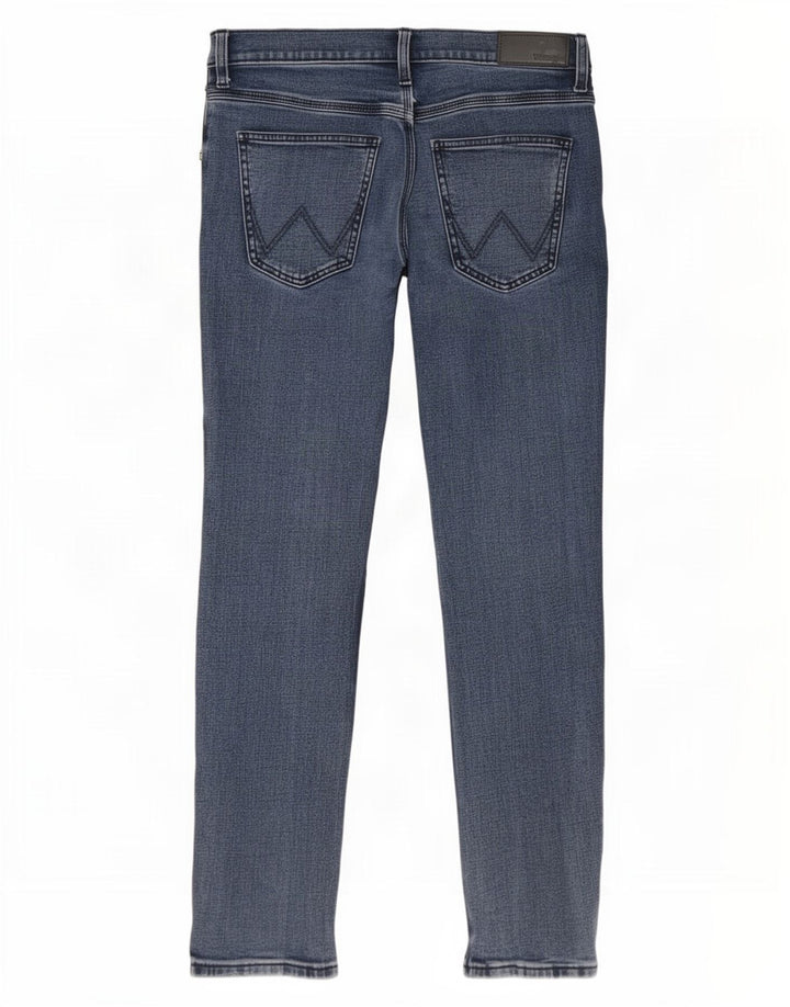 Wrangler Herren Regular Slim Jeans W32 L32 Blaue Baumwolle