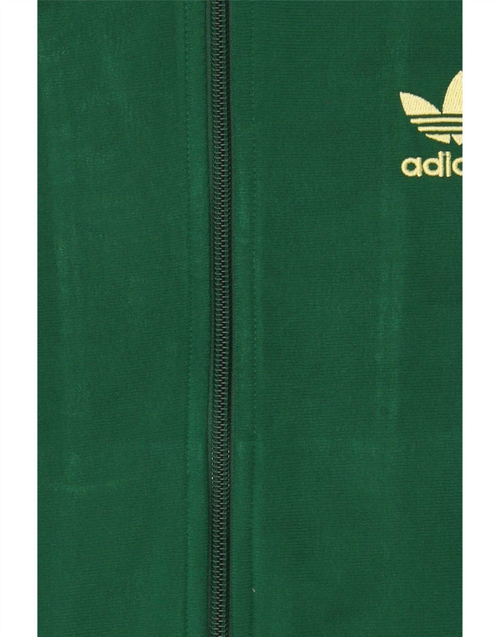 Adidas Herren Trainingsanzug Top Jacke XS Grün Polyester