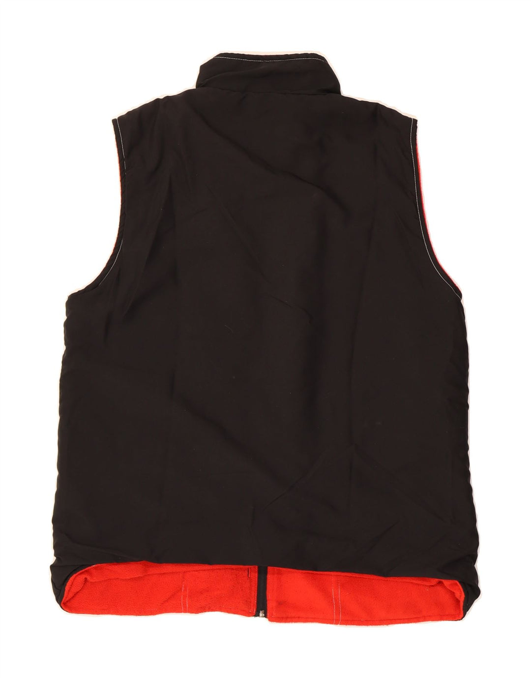 LOTTO Mens Reversible Gilet UK 38 Medium Black Polyester Vintage Lotto and Second-Hand Lotto from Messina Hembry 