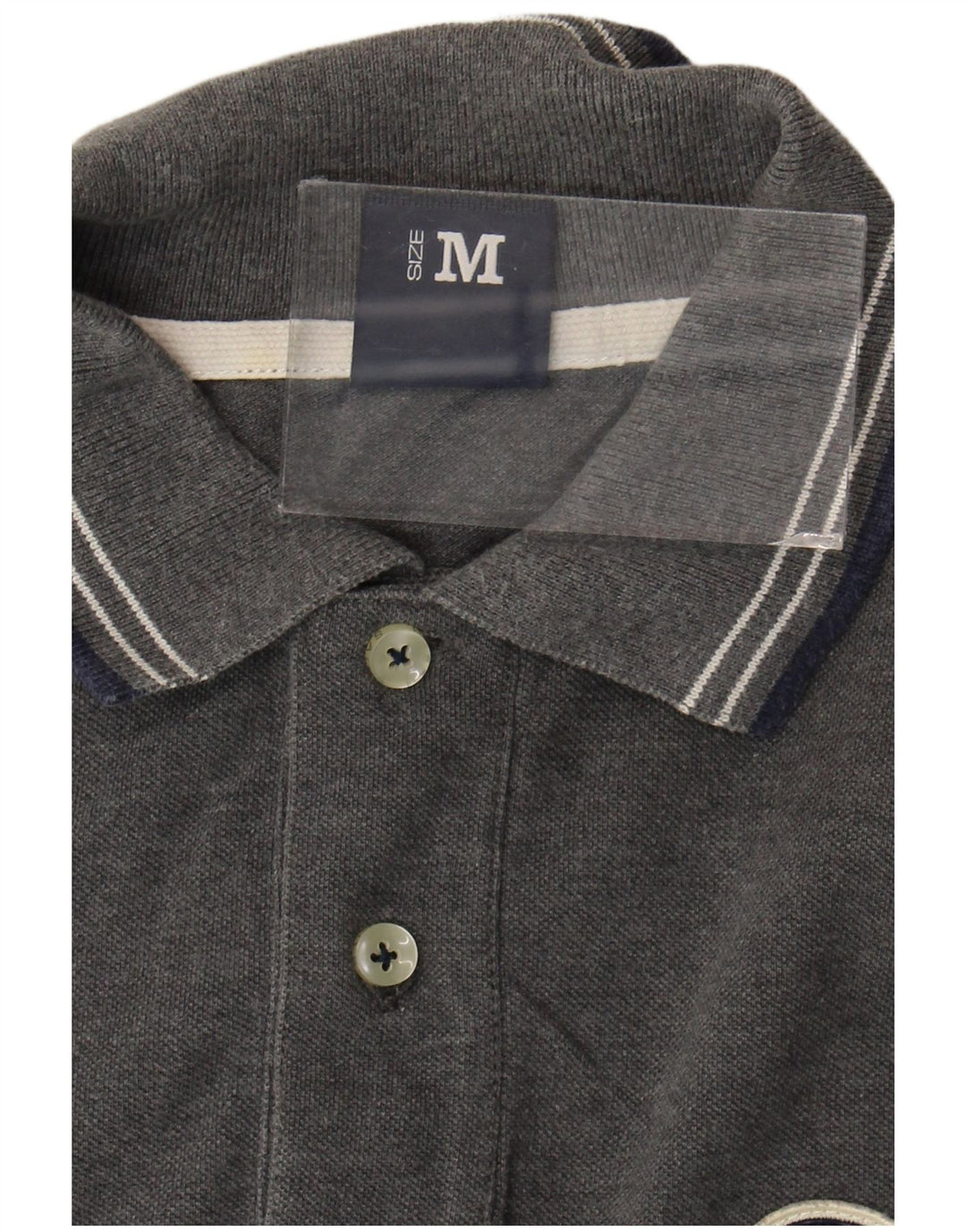 North Sails Herren-Poloshirt aus mittelgrauer Baumwolle