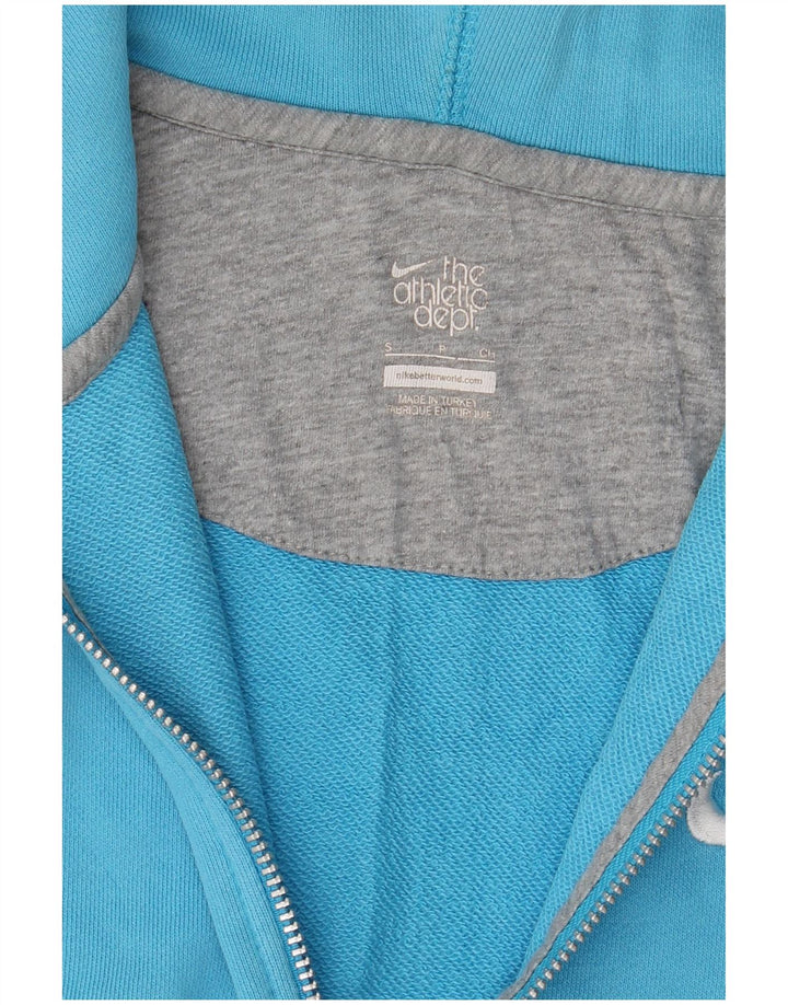Nike Herren-Kapuzenpullover mit Reißverschluss, Größe S, Blau