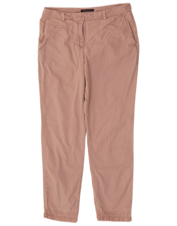Marks & Spencer Damen Tapered Chino-Hose UK 12 M W30 L28 Rosa