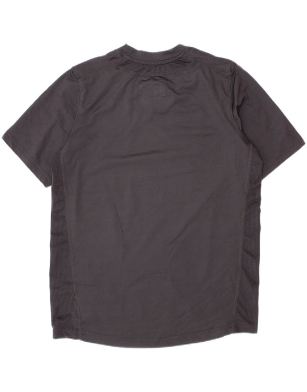 Russell Athletic Dri-Power T-Shirt-Oberteil für Jungen, 7–8 Jahre, mittelgraues Polyester