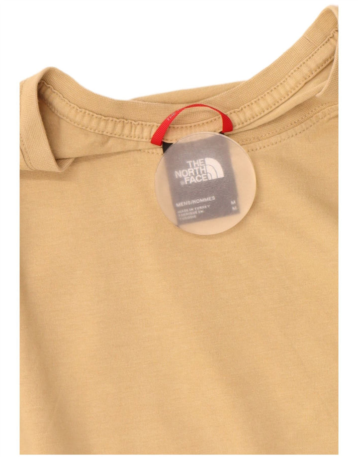 THE NORTH FACE Herren-T-Shirt mit Grafik, mittelbeige Baumwolle
