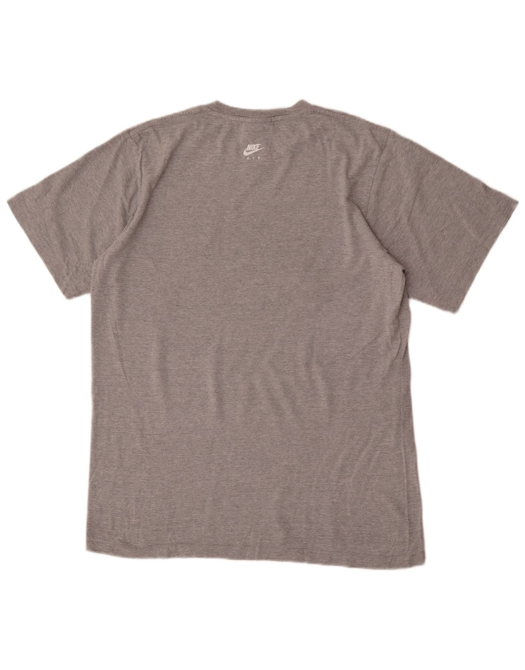 Nike Herren Grafik T-Shirt Top UK 39/41 Mittelgraue Baumwolle