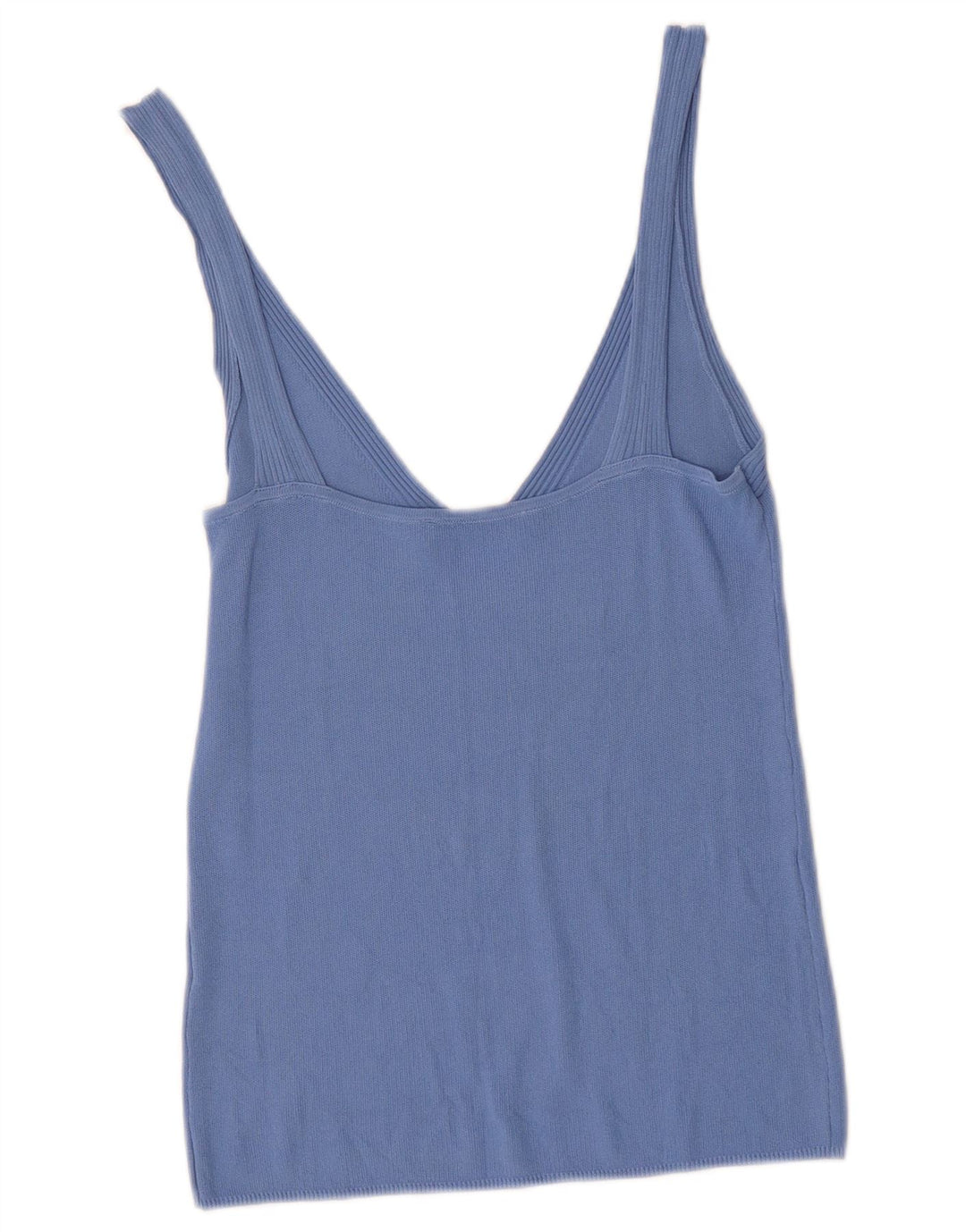 Zara Damen Cami Top UK 12 Mittelblau
