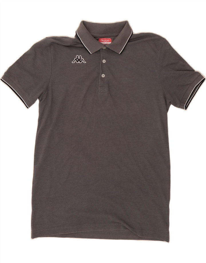KAPPA Mens Polo Shirt Large Grey Vintage Kappa and Second-Hand Kappa from Messina Hembry 
