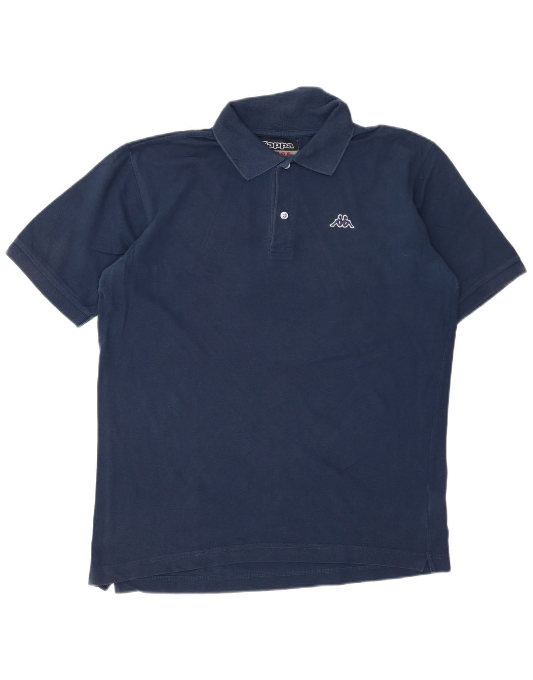 Kappa Herren-Poloshirt, groß, marineblau, Baumwolle