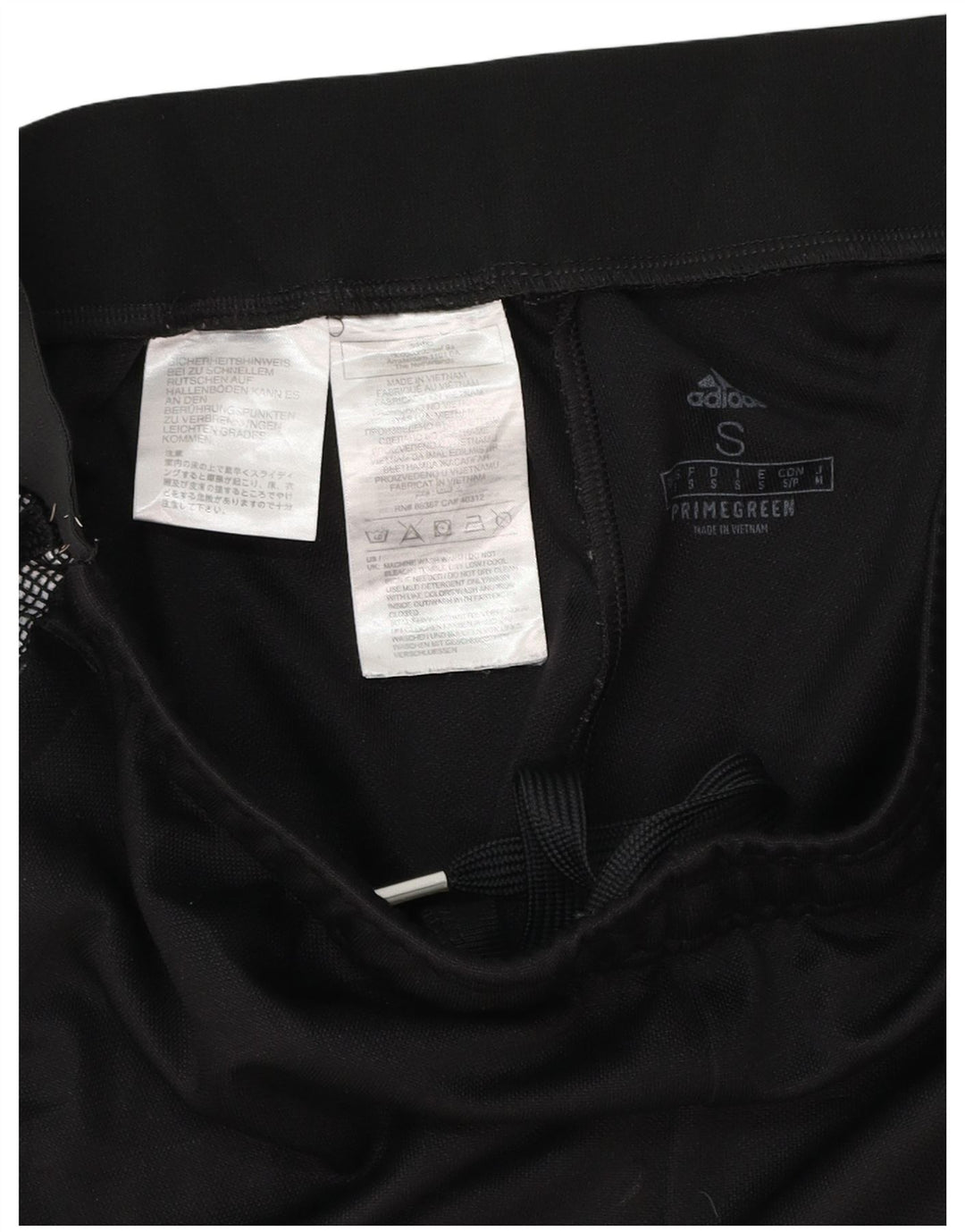 Adidas Damen Aeroready Trainingshose UK 8 Small Schwarz Polyester