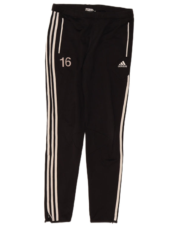 Adidas Damen Graphic Trainingshose UK 12/14 Mittelschwarzes Polyester