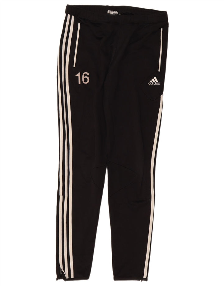 Adidas Damen Graphic Trainingshose UK 12/14 Mittelschwarzes Polyester