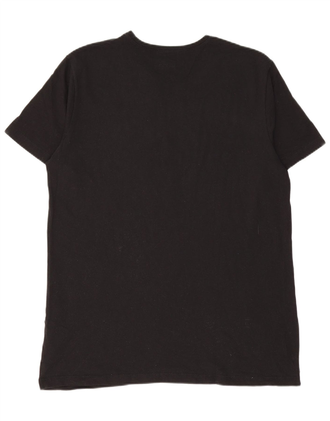 HUGO BOSS Herren T-Shirt Top Medium Schwarz Baumwolle