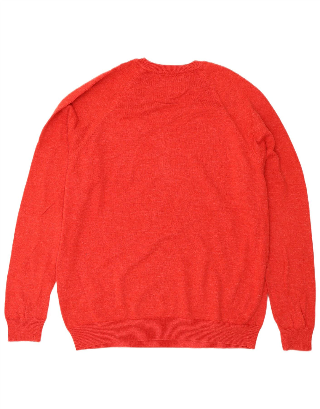 Superdry Herren-Pullover mit V-Ausschnitt, XL, rote Baumwolle