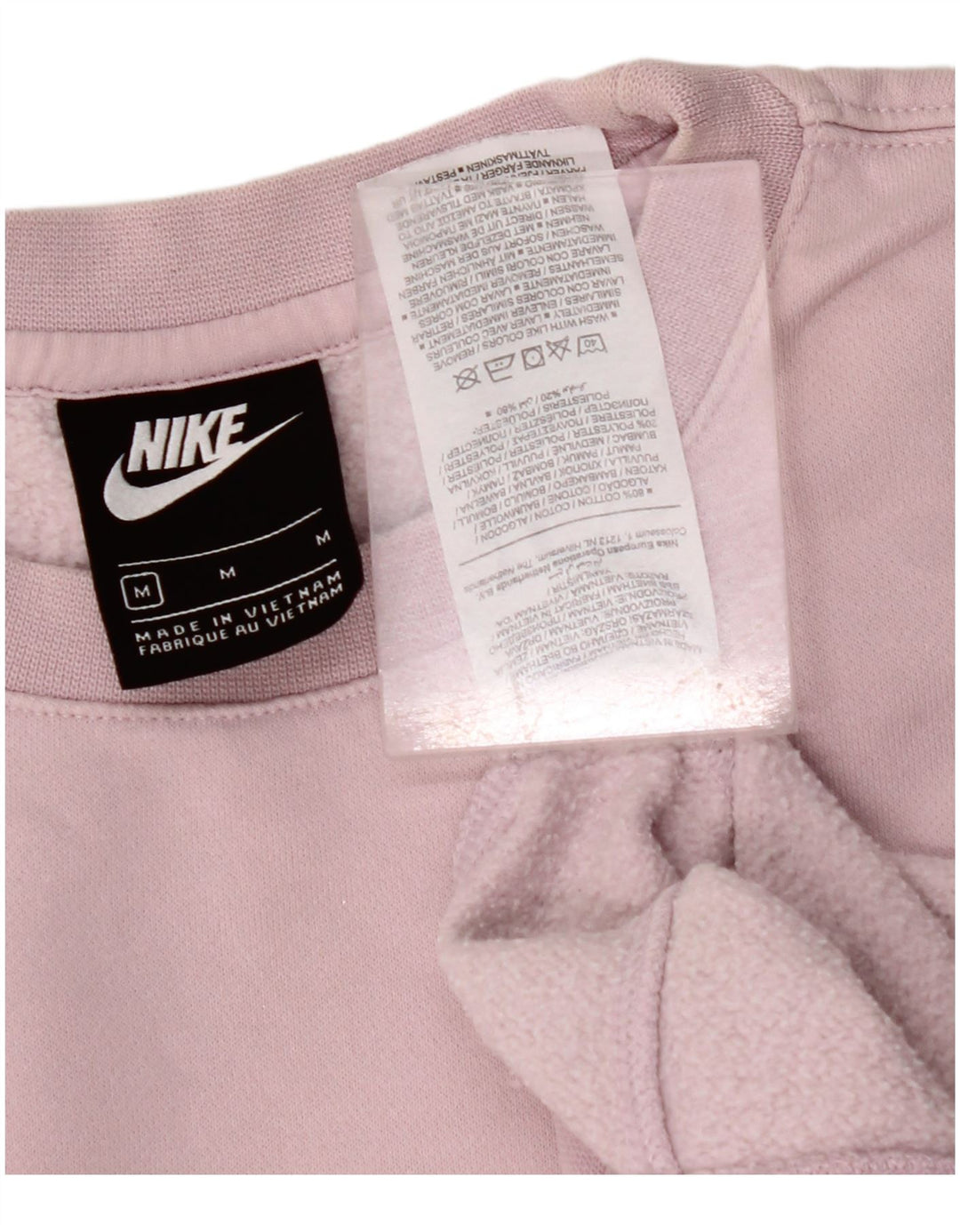NIKE Damen-Sweatshirt in Übergröße, Größe UK 14, mittellila, Baumwolle