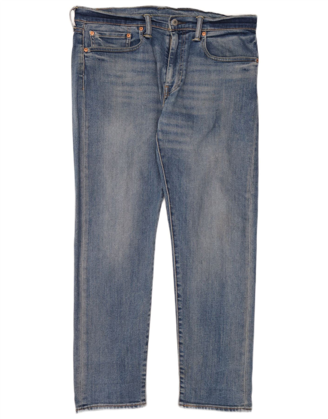 Levi's Herren 502 Tapered Jeans W34 L30 Blaue Baumwolle