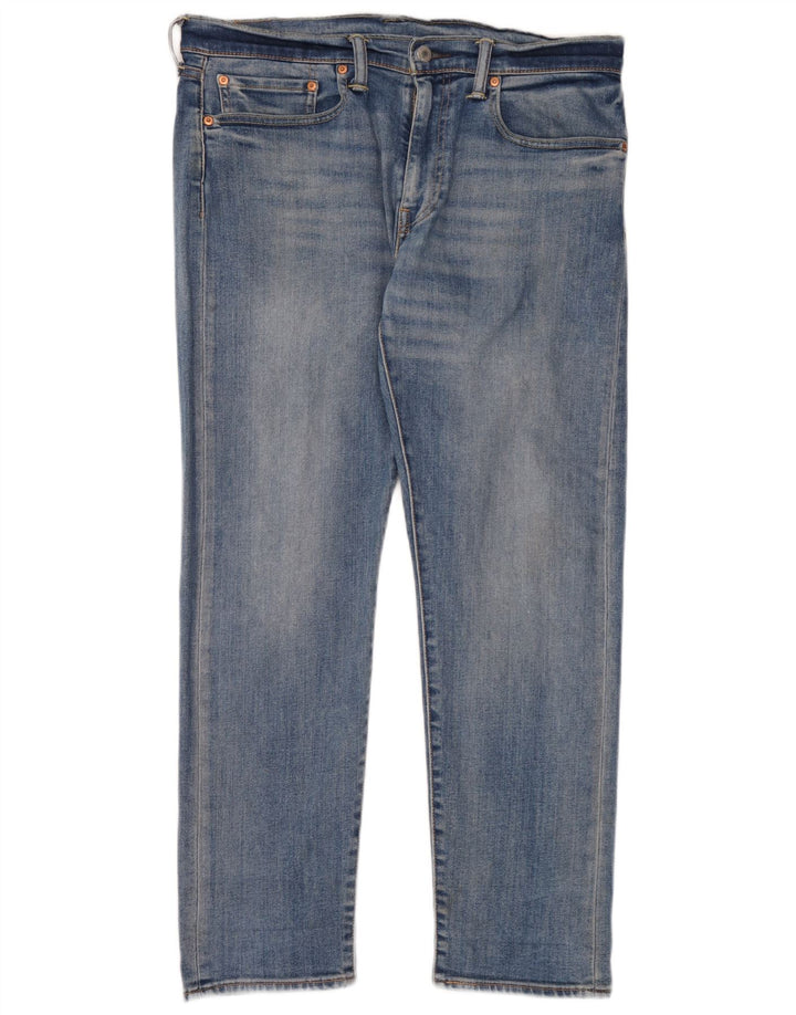 Levi's Herren 502 Tapered Jeans W34 L30 Blaue Baumwolle