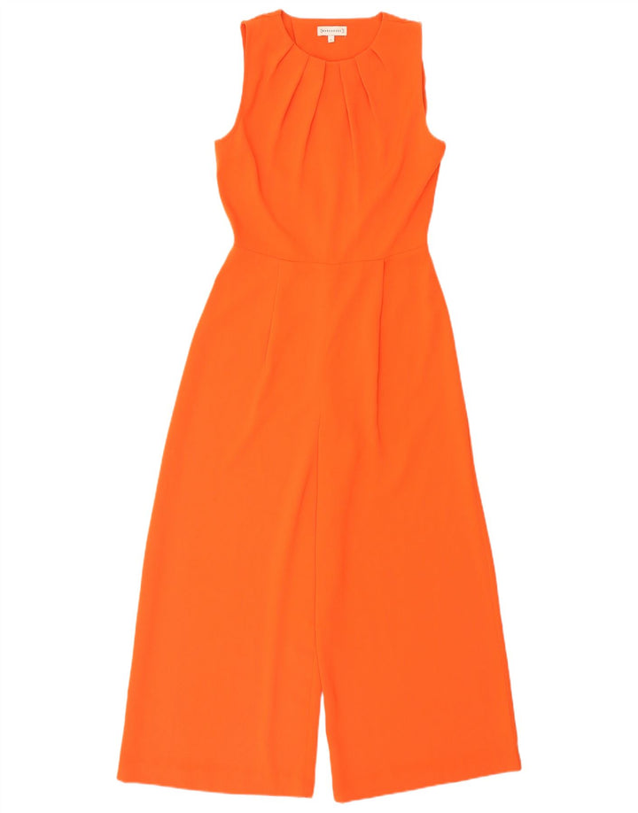 Warehouse Damen-Overall, ärmellos, Größe S, Orange, Polyester