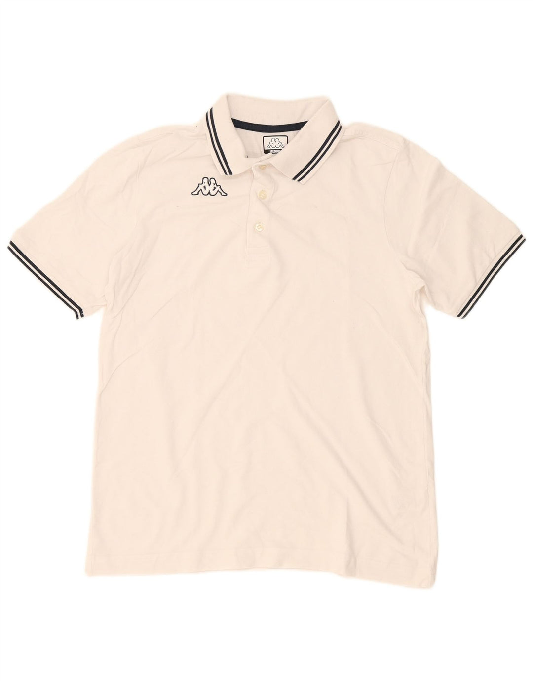 KAPPA Herren Poloshirt Mittelweiße Baumwolle