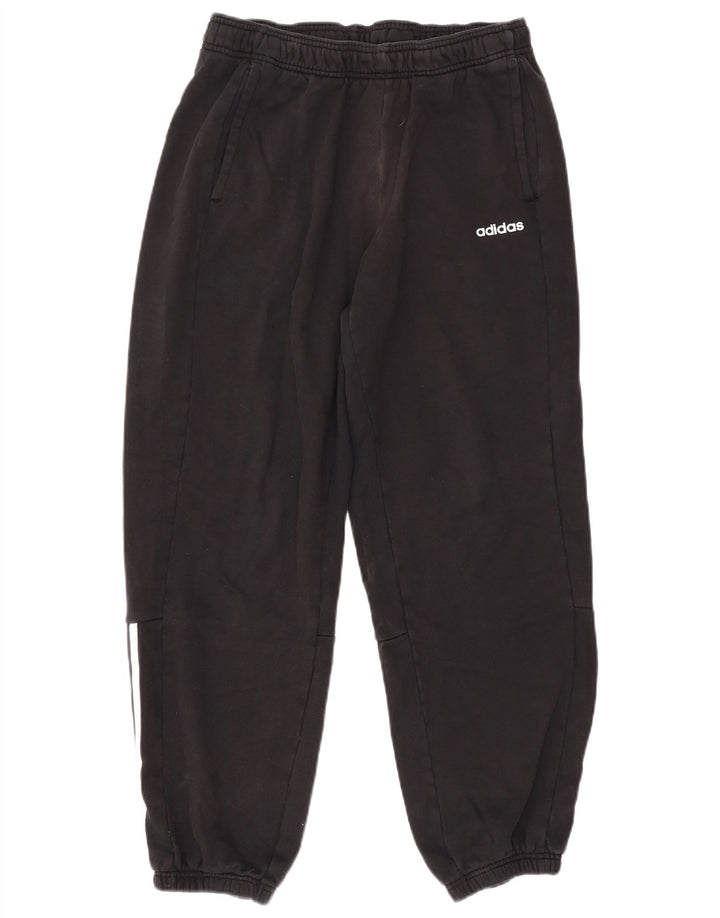 Adidas Herren-Trainingshose, Jogginghose, mittelschwarz, Baumwolle