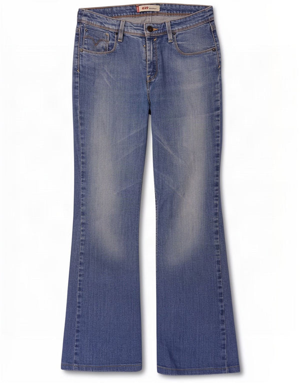 Levi's Damen 629 Bootcut Jeans W28 L30 Blau