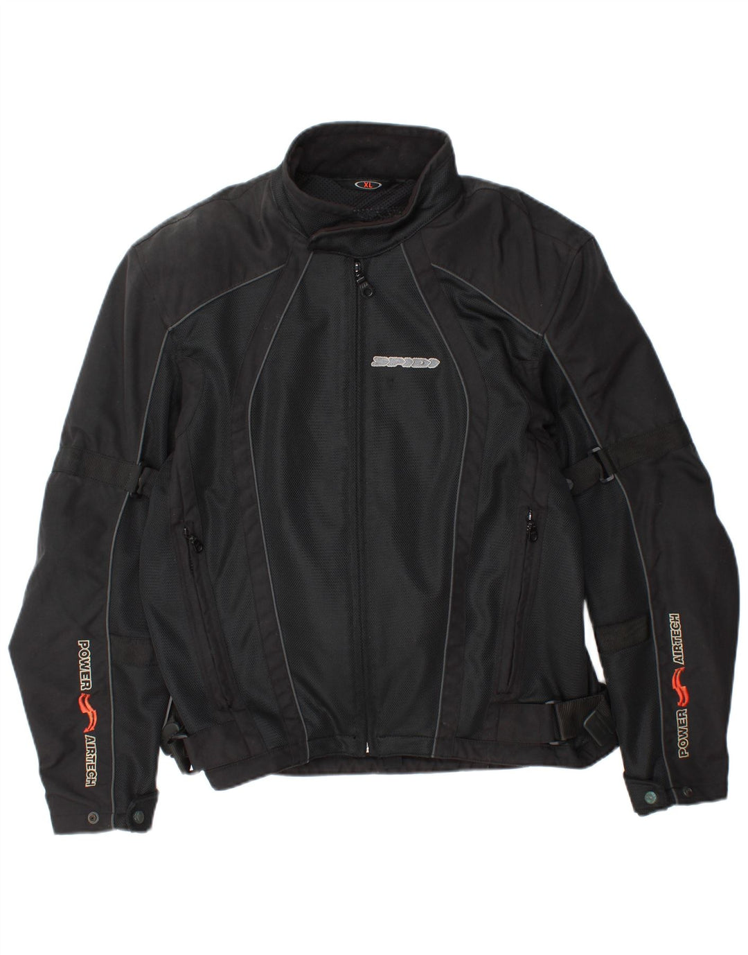 SPIDI Herren Graphic Racer Jacke UK 42 XL Schwarz