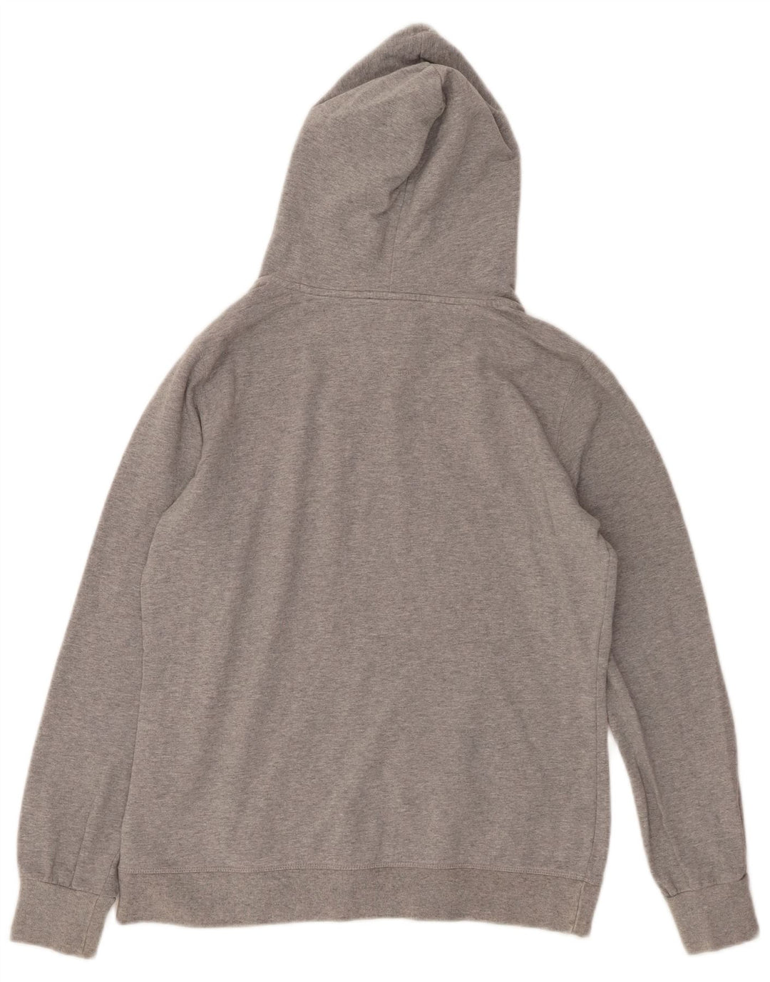 CHAMPION Damen Heritage Fit Graphic Hoodie Pullover UK 14 Large Grau