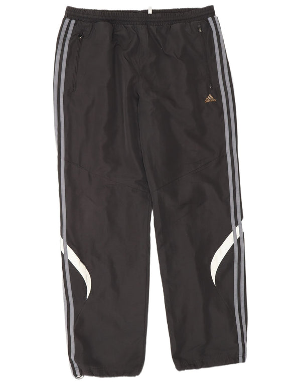 Adidas Damen Clima 365 Trainingshose UK 16 Large Schwarz Colourblock