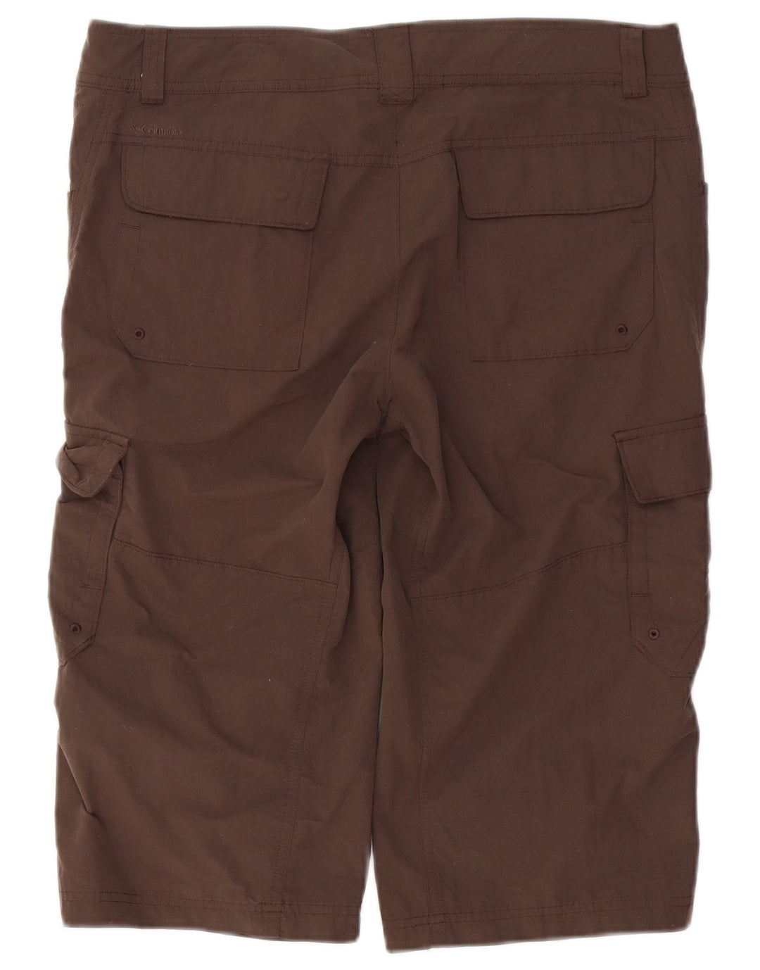 Columbia Damen Bermuda Cargo Shorts US 12 Large W36 Braunes Nylon