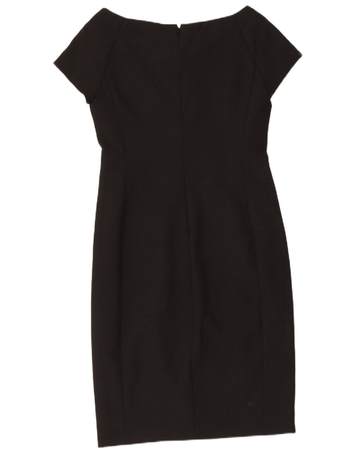 Zara Damen Etuikleid UK 14 Large Schwarz