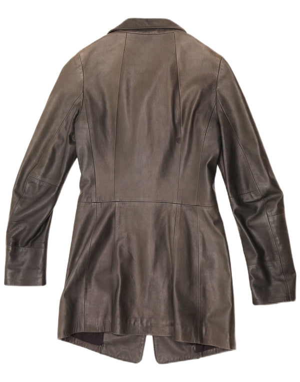Vintage Damen Lederjacke IT 40 Kleines grünes Leder