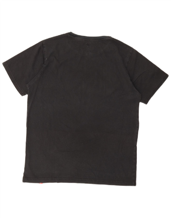 NEW BALANCE Herren T-Shirt mit Grafik, Größe L, Schwarz