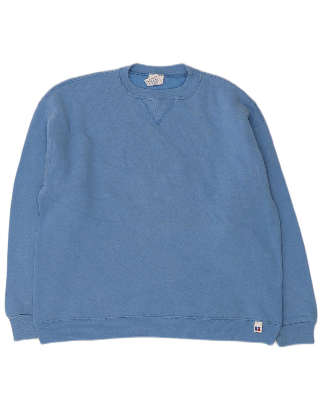 Russell Athletic Jungen-Sweatshirt-Pullover, 11–12 Jahre, blaue Baumwolle