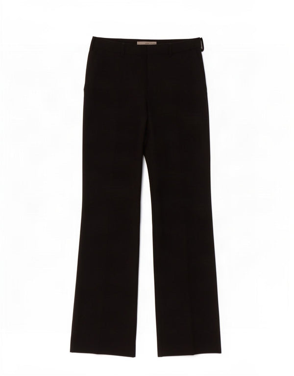 Zara Damen-Freizeithose mit weitem Bein, EU 36, XS, W26, L33, Schwarz, Polyester