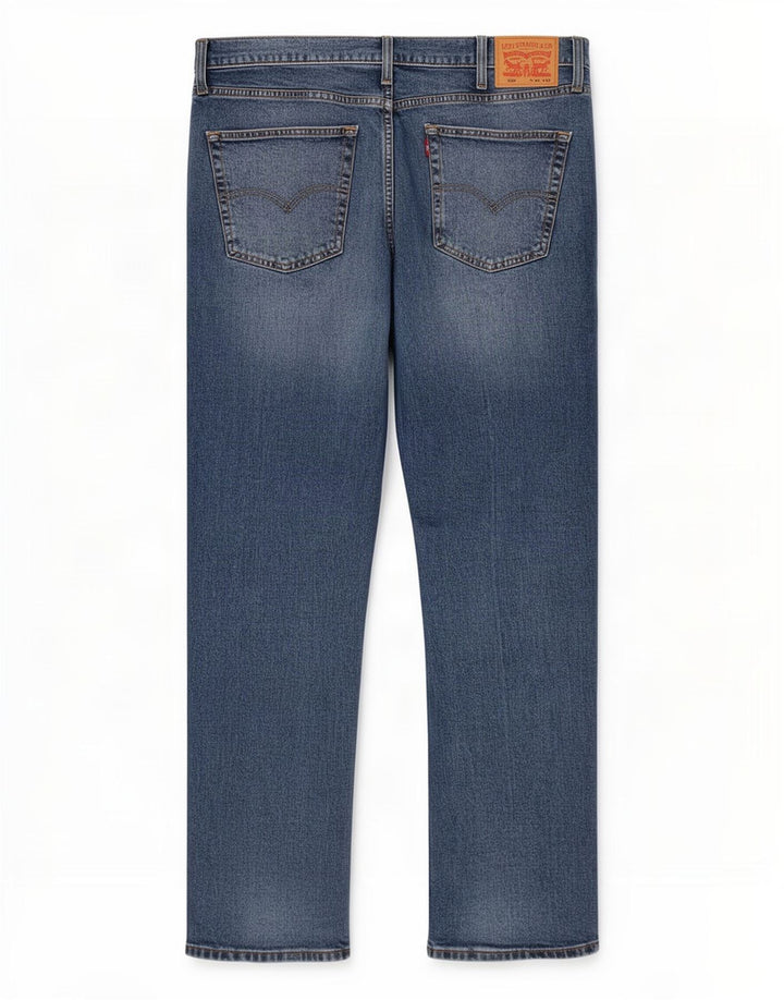 Levi's Herren 514 Straight Jeans W40 L32 Blaue Baumwolle
