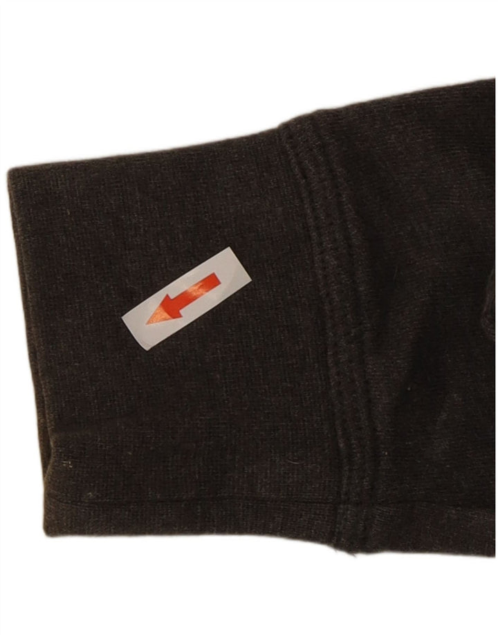 Nike Herren-Sweatshirt mit Grafik, mittelgraue Baumwolle