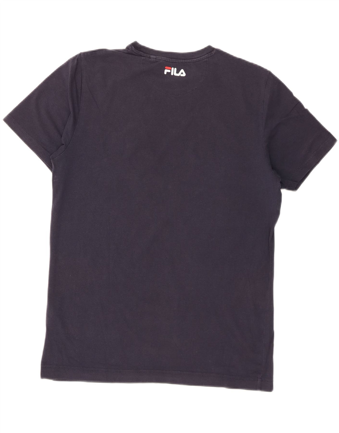 Fila Herren-T-Shirt mit Grafik, groß, marineblau, Baumwolle