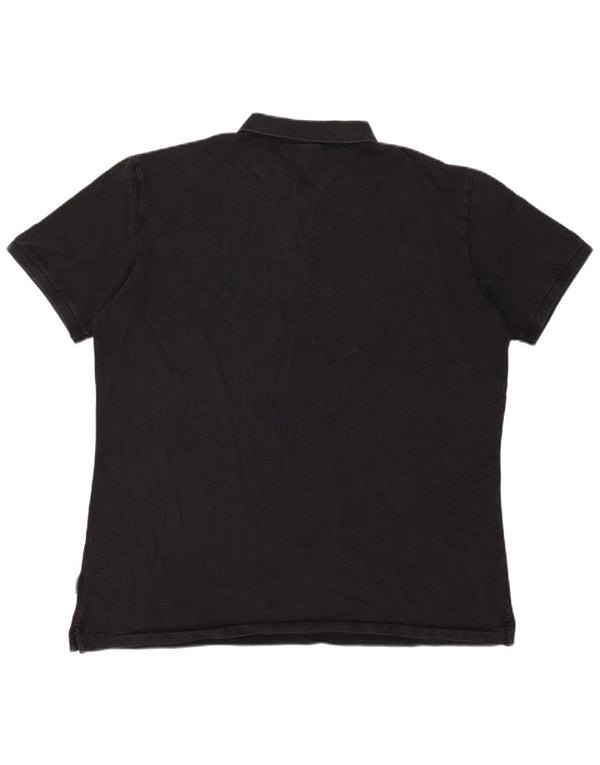 Napapijri Herren Poloshirt 3XL Schwarz
