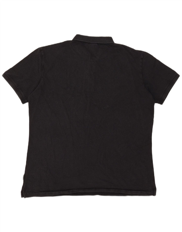 Napapijri Herren Poloshirt 3XL Schwarz