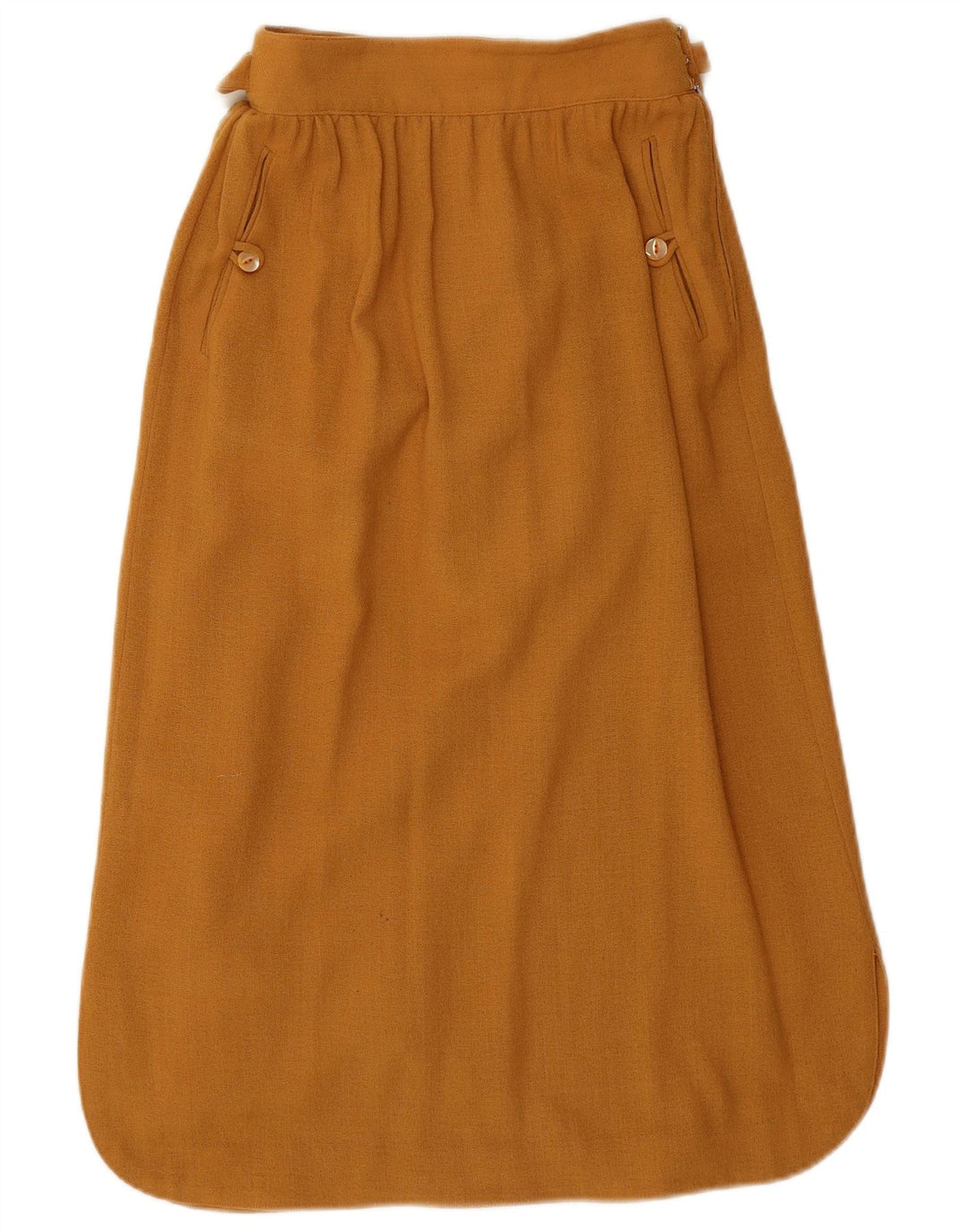 LAMBERS Damen Midirock IT 42 Medium W28 Braun