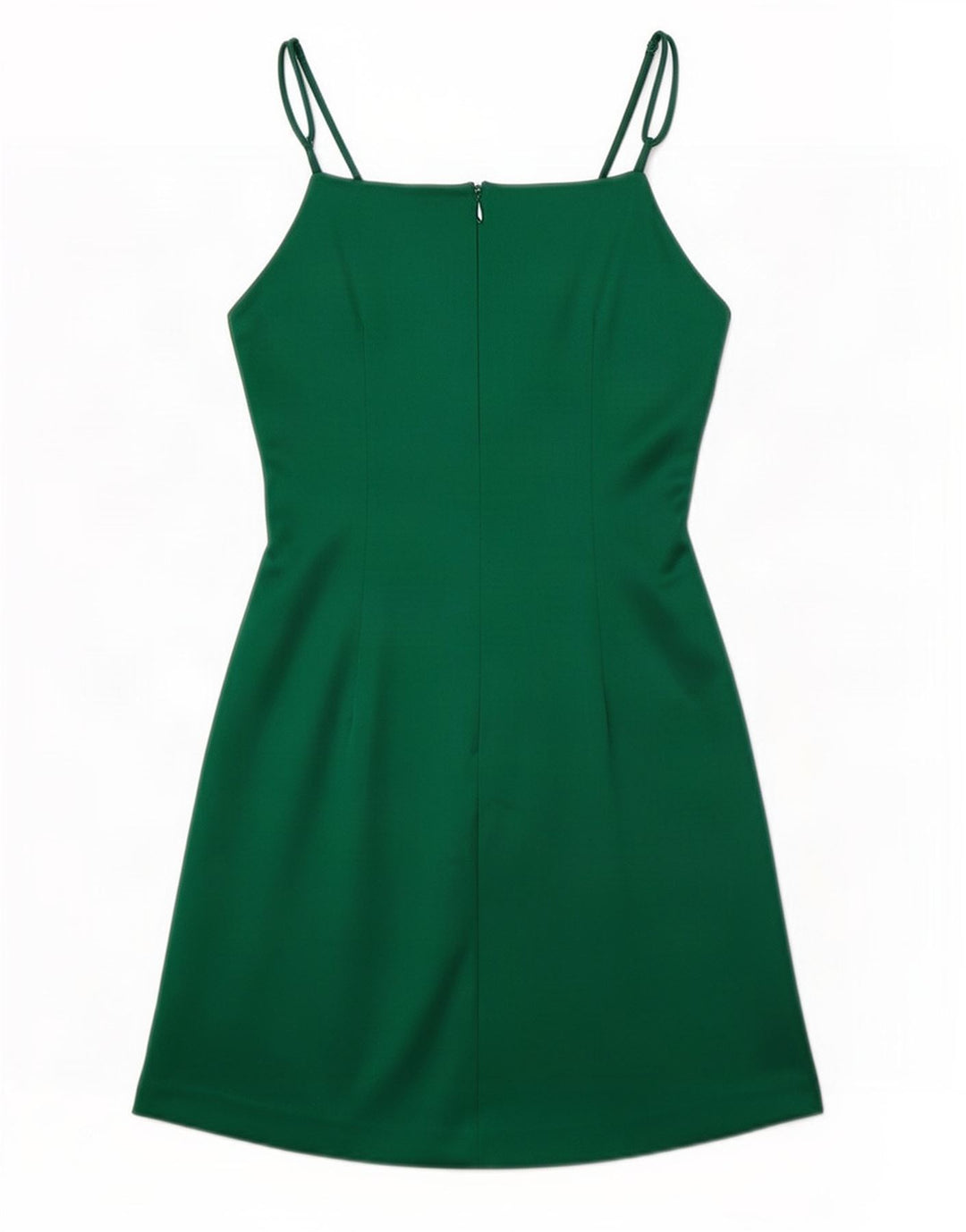 Zara Damen Slip Dress UK 8 Small Grün Polyester