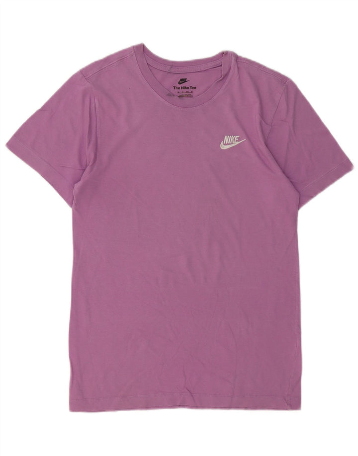 Nike Herren T-Shirt Top XS Lila Baumwolle