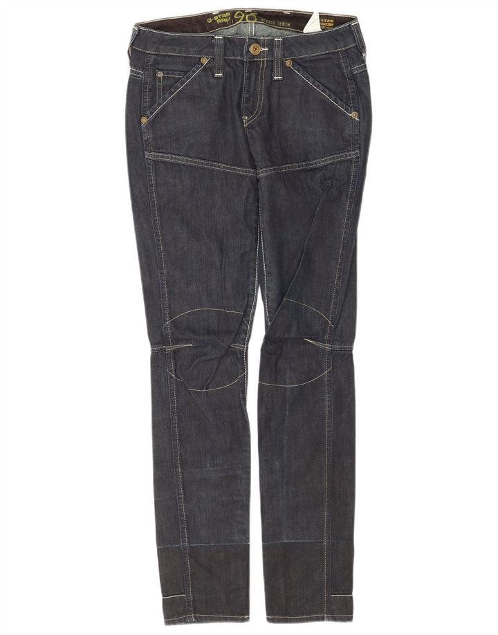 G-Star Damen Slim Jeans W26 L32 Marineblau Baumwolle