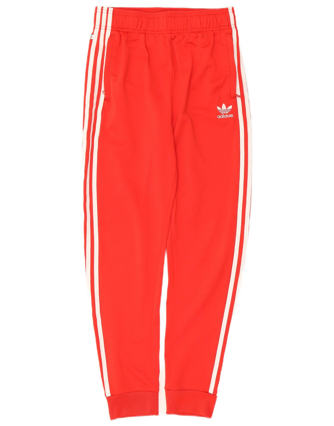 Adidas Jungen-Trainingshose, Jogginghose, 13–14 Jahre, rotes Polyester